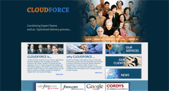 Desktop Screenshot of cloudforce.in